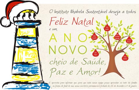 Feliz Natal e um Ano Novo com muita saúde! 